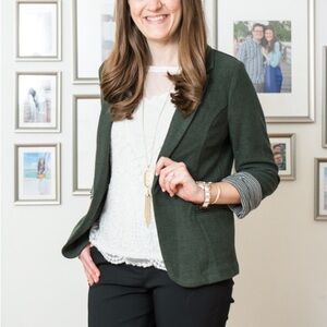 Skies Are Blue Soft Fitted Blazer